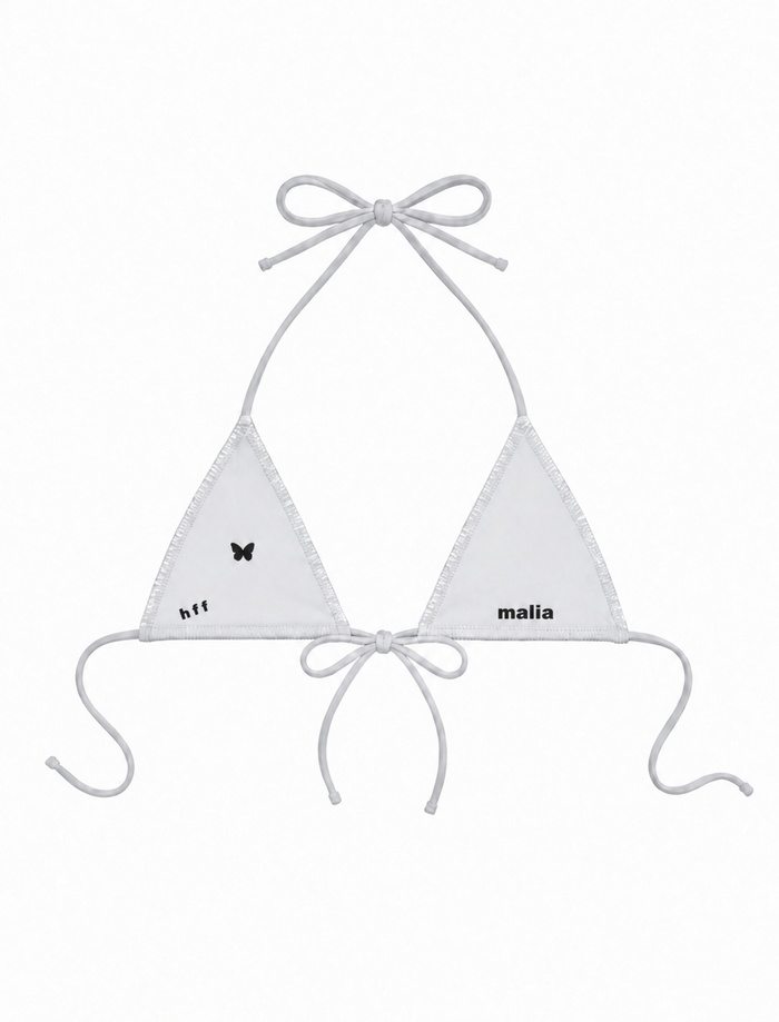 custom white tie tini top