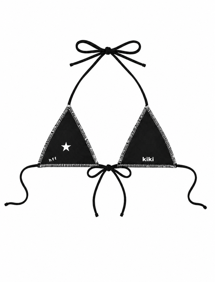 custom black tie tini top